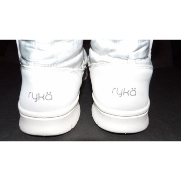 Ryka Women's Suzy Winter Booties White Camo 8W New White Gray Camouflage In Box - Picture 7 of 16